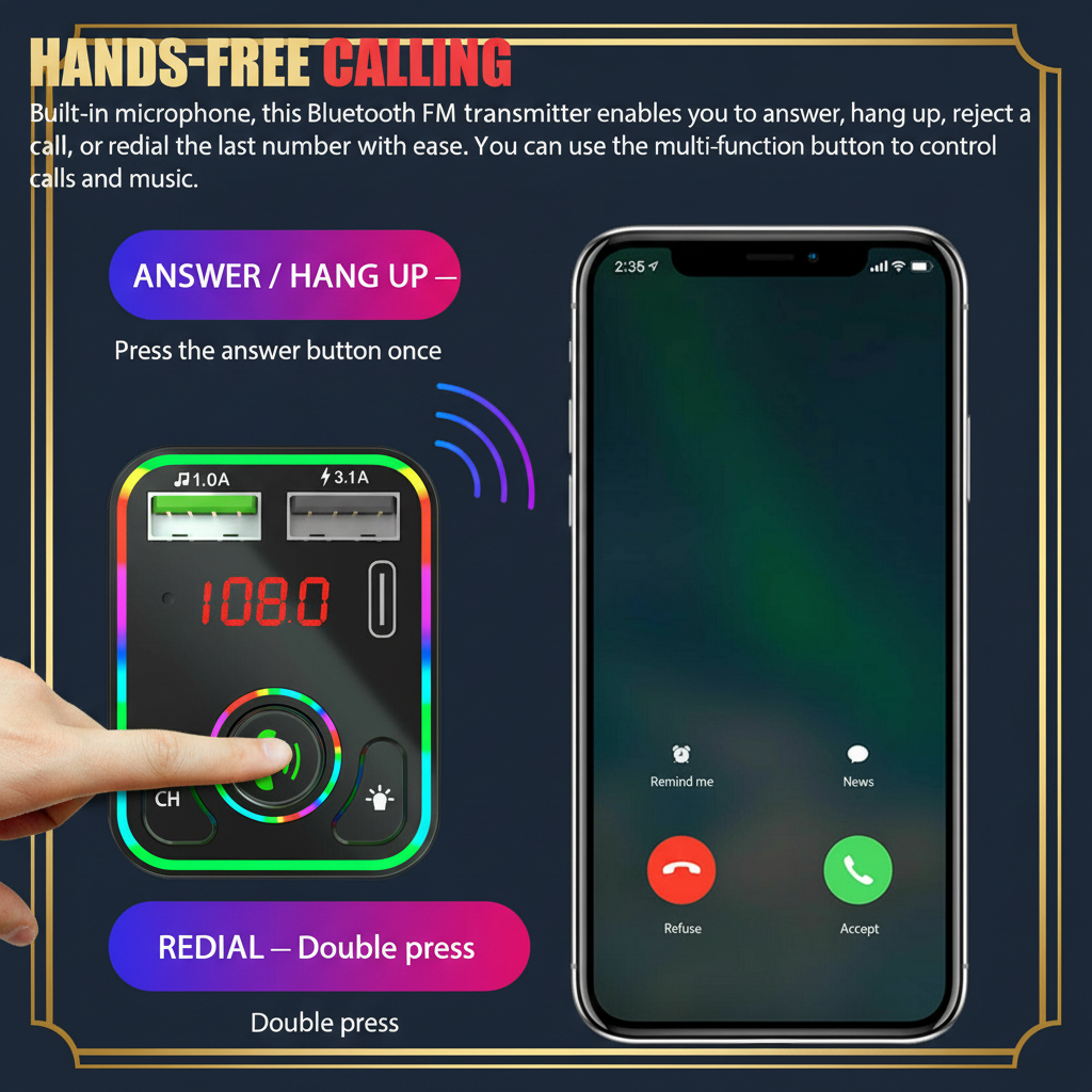 Hands-Free Calling - Luxury British Style