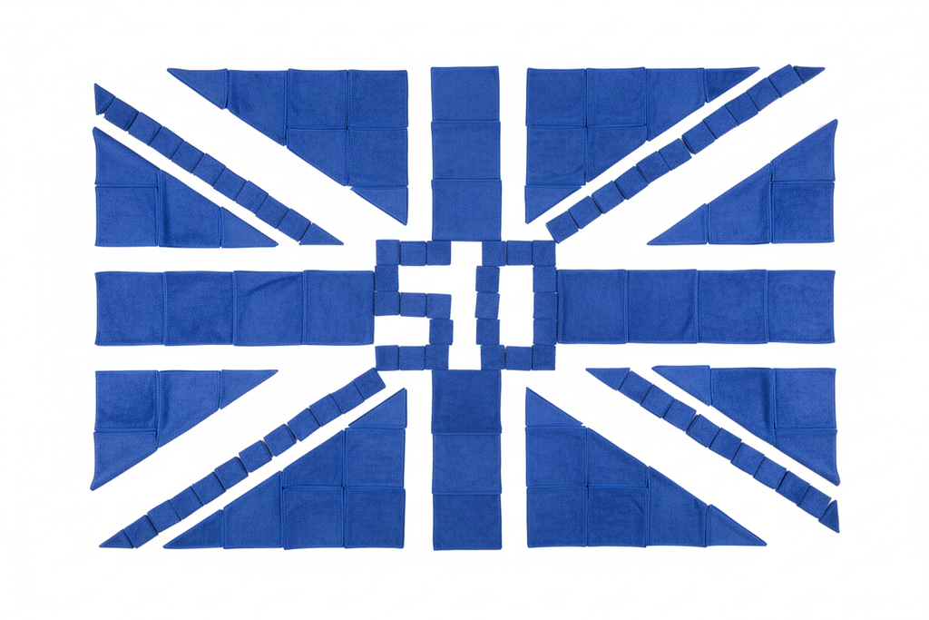 Union Jack Microfibre Cloths