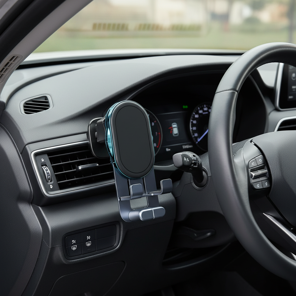 Vent Mount - Empty Holder Driver View